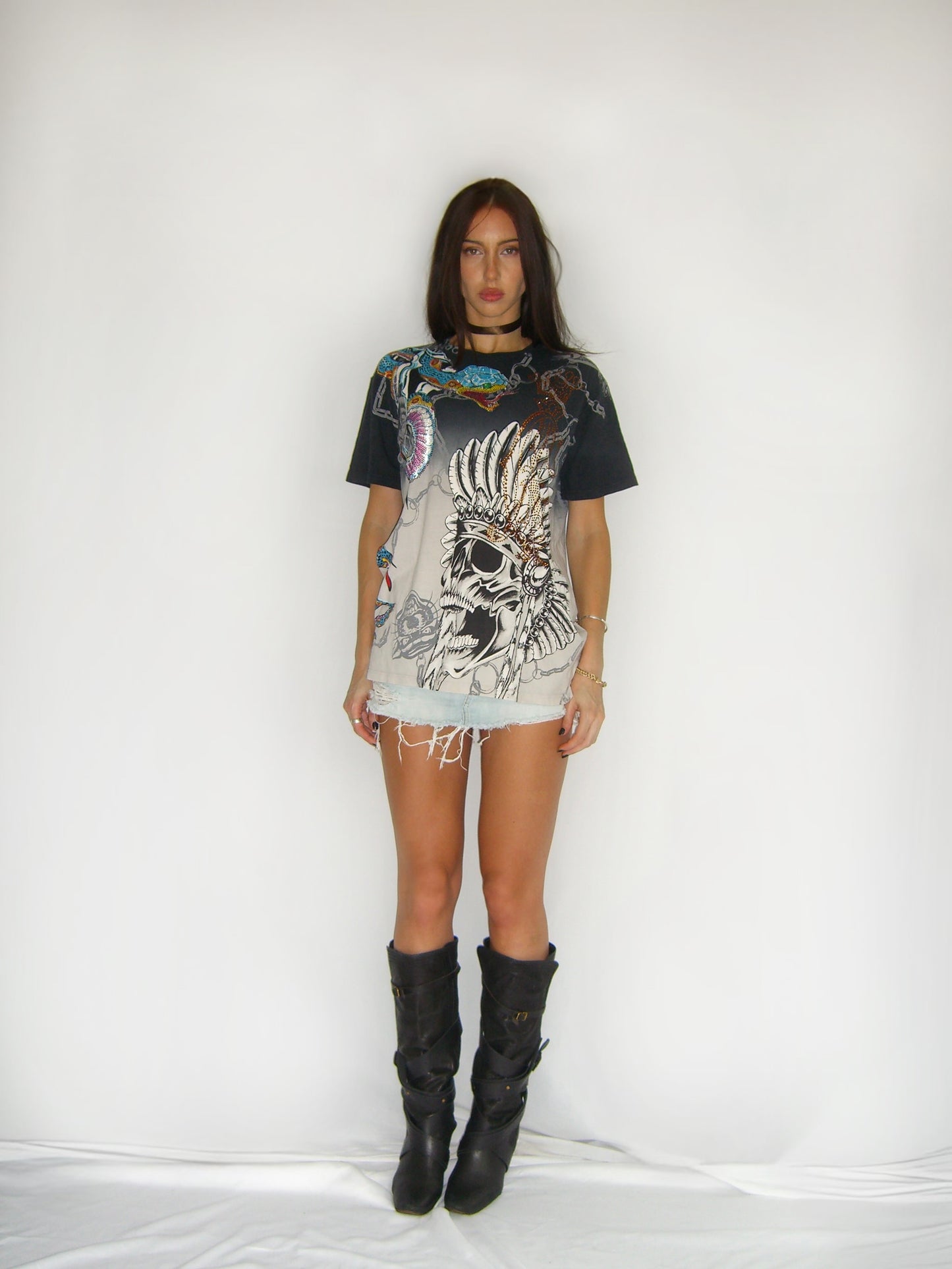 Vintage Christian Audigier ed hardy tshirt