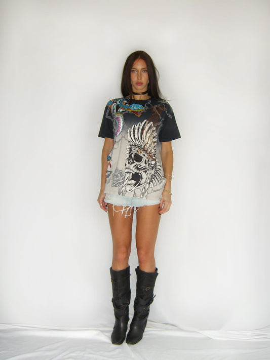 Vintage Christian Audigier ed hardy tshirt