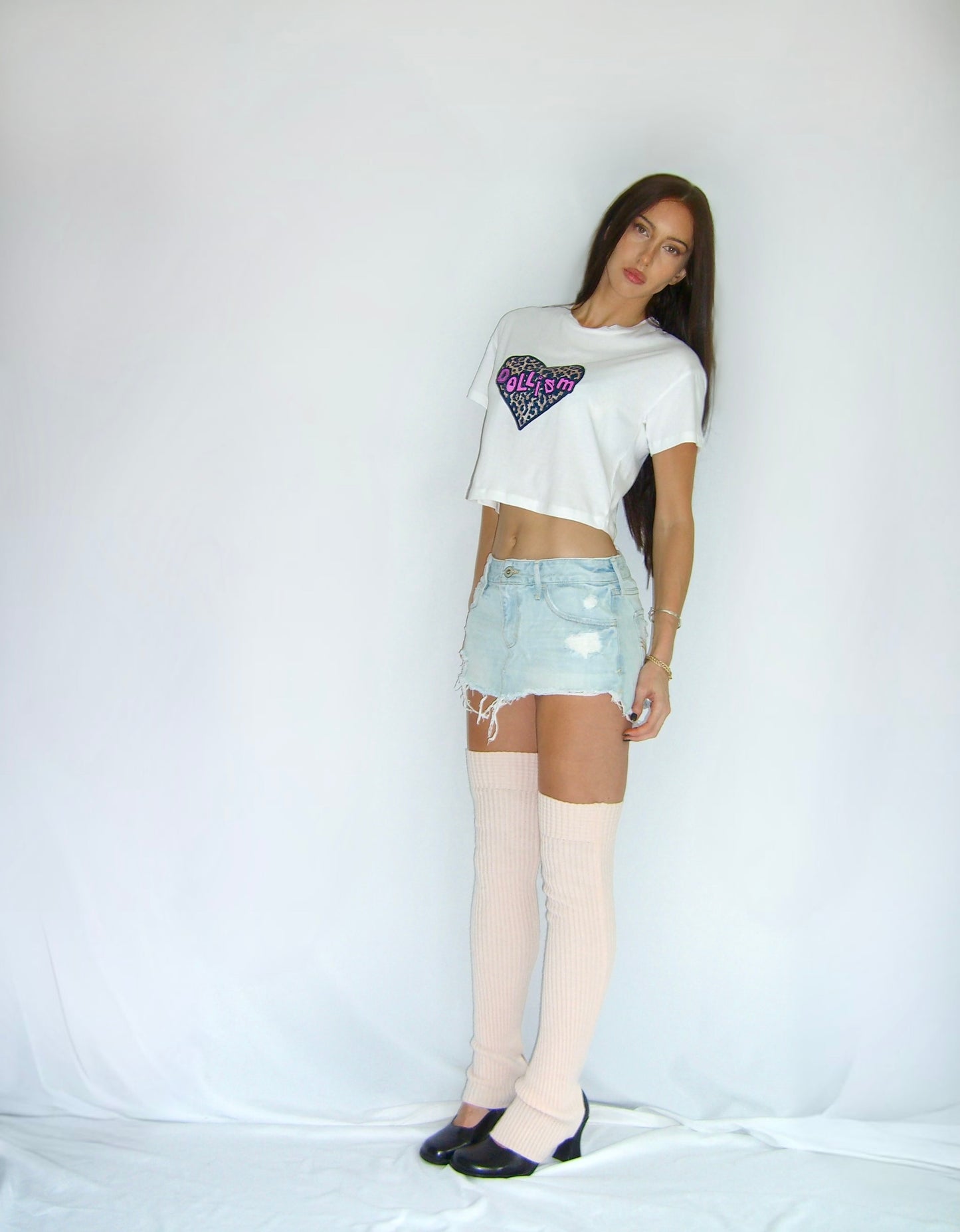 Dollism graphic heart tee