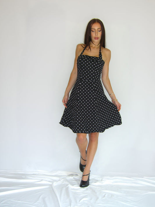 Vintage twee polka dot dress