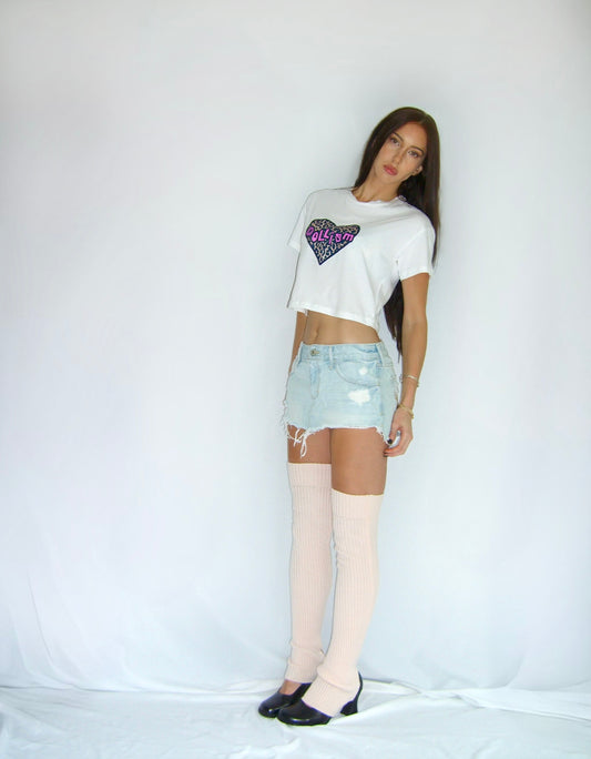 Dollism graphic heart tee